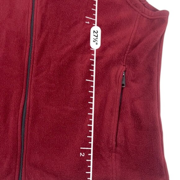 Columbia Fleece Men's Red Vest Size XL - Picture 7 of 7